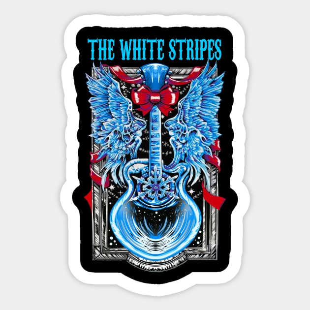 WHITE STRIPES BAND Sticker by Pastel Dream Nostalgia
